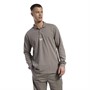Reebok Classics Mens Classics Long Sleeve Polo Trek Grey