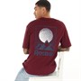 Reebok Classics Mens Classics Graphic T-Shirt Classic Burgundy