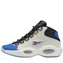 Reebok Classics Mens Question Mid Hi-Tops Chalk/Core Black/Vector Blue