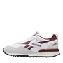 Reebok Classics Mens LX2200 Trainers Footwear White/Classic Burgundy/Pure Grey 2