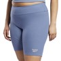 Reebok Classics Womens Classics Cycling Shorts (Plus Size) Blue Slate