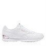 Reebok Classics Womens Royal Glide Ripple Clip Trainers White/Rose Gold/Pearlized