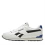 Reebok Classics Mens Royal Glide Ripple Clip Trainers Chalk/Core Black/Vector Blue