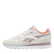 Reebok Classics Womens Classic Leather Trainers Chalk/Infused Lilac/Footwear White