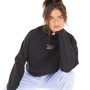 Reebok Classics Womens Classic Sparkle Sweatshirt Black