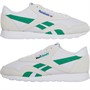 Reebok Classics Mens Classic Nylon Trainers Footwear White/Core Black/Glen Green