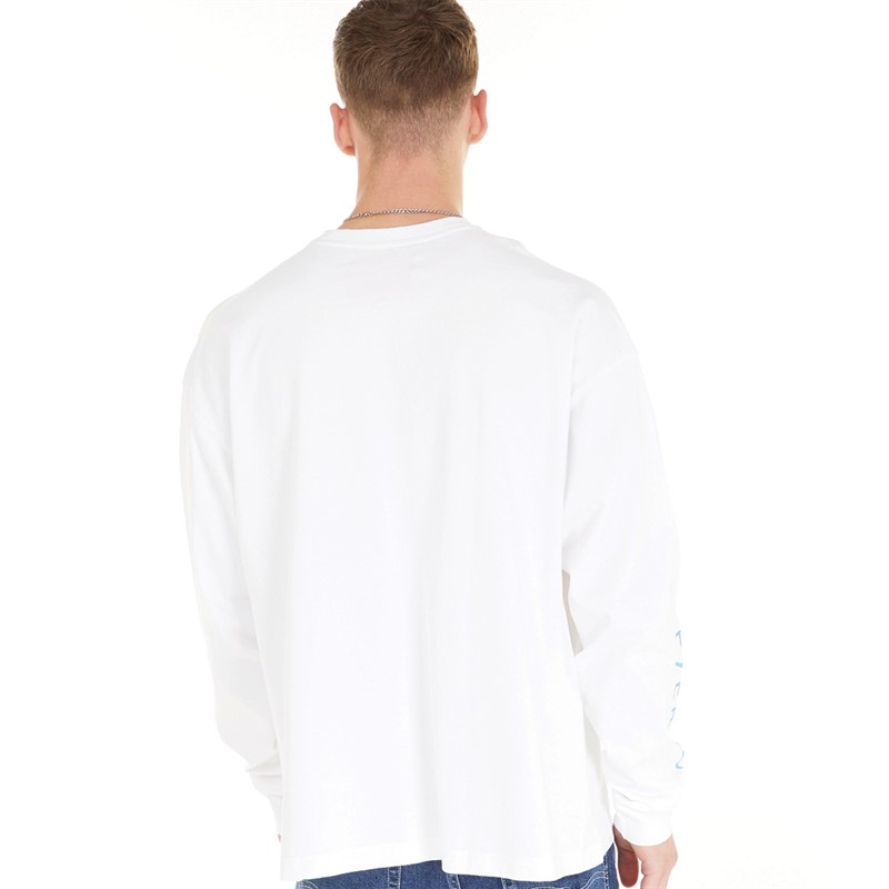 Reebok Classics Mens X Pyer Moss Draped T-Shirt White