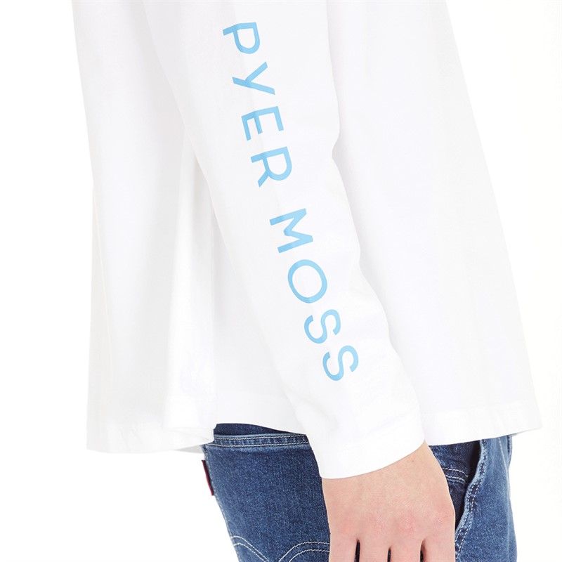 Reebok Classics Mens X Pyer Moss Draped T-Shirt White