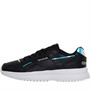 Reebok Classics Womens Reebok Glide SP Trainers Black-White/Footwear White/Silver Metallic