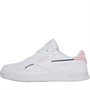 Reebok Classics Womens Reebok Court Advance Trainers Footwear White/Pink Glow/Forest Green