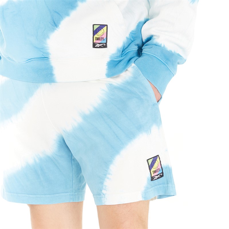 Reebok Classics Mens X Smiley Shorts Chalk