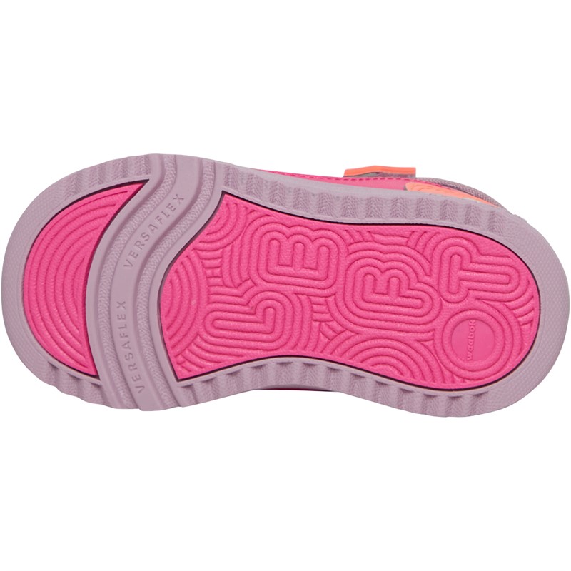 Reebok Classics Infant Girls Weebok Storm X Trainers Infused Lilac/Orange Flare/Proud Pink