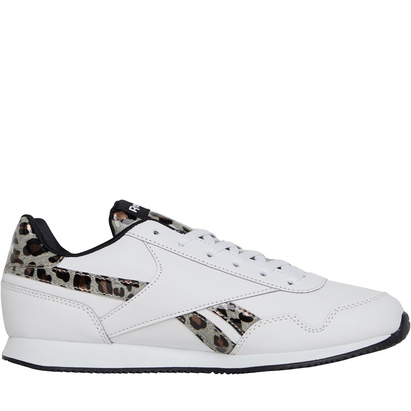 Reebok Classics Girls Reebok Royal Classic Jogger 3 Trainers Footwear White/Sahara/Core Black