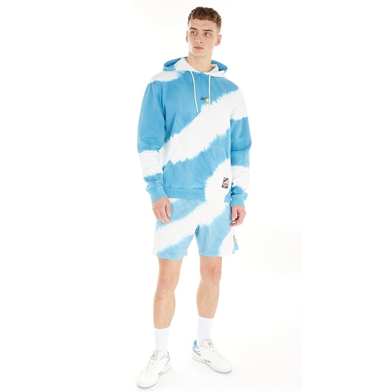 Reebok Classics Mens X Smiley Hoodie Chalk