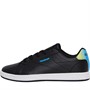 Reebok Classics Boys Reebok Royal Complete Clean 2.0 Trainers Core Black/Solar Acid Yellow/Radiant Aqua