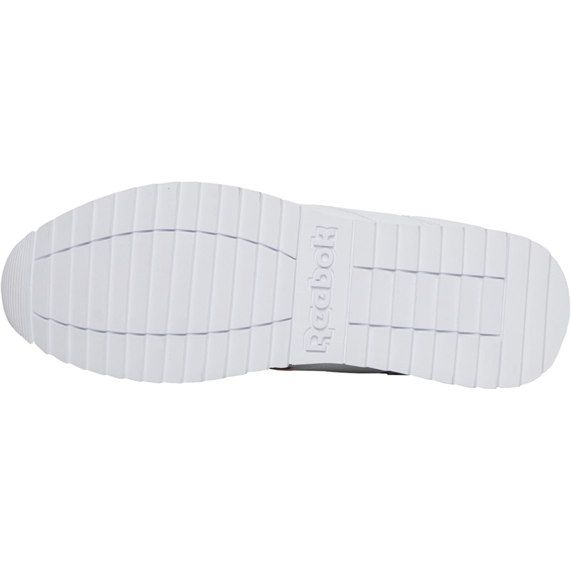 Reebok Classics Mens Reebok Glide Ripple Trainers Footwear White/Flasrd/Cblack