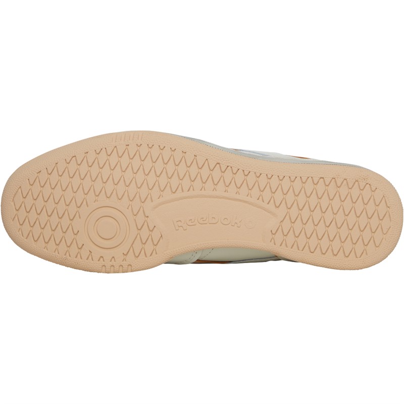 Reebok Classics Mens Club C Revenge Trainers Chalk/Weathered Beige F22-R/Alabaster