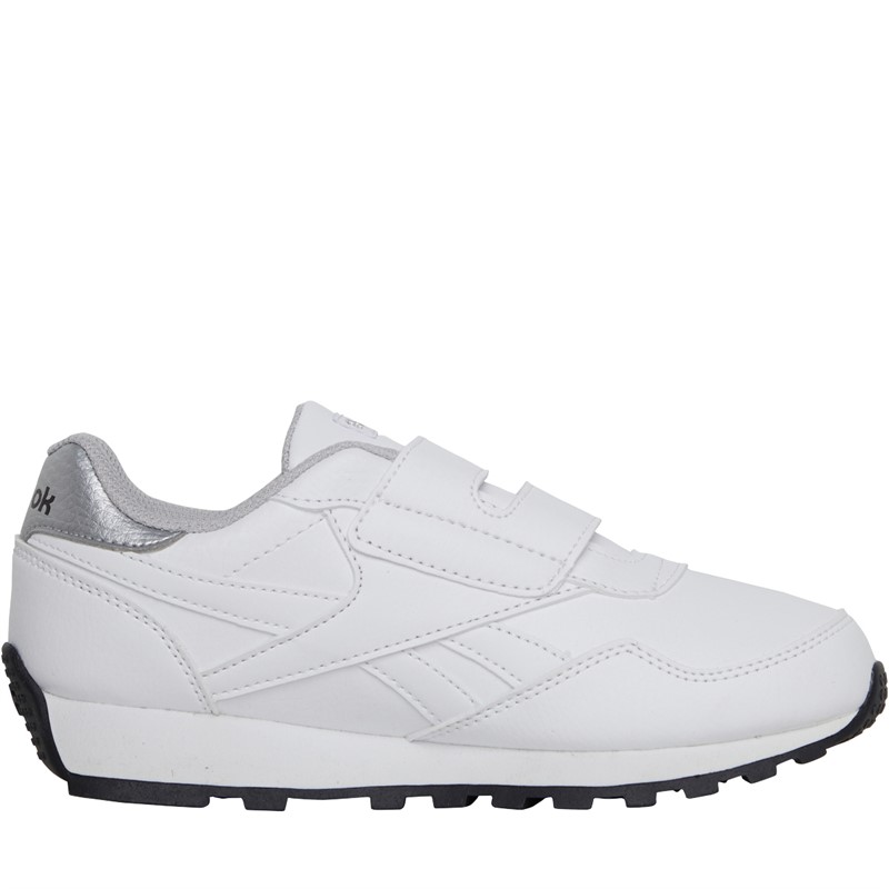 Reebok Classics Kids Reebok Royal Rewind V Trainers Footwear White/Core Black/Silver Metallic
