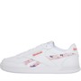 Reebok Classics Womens Reebok Court Advance Trainers Footwear White/Pink Glow/Cherry