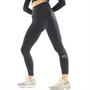 Reebok Classics Womens Cardi B High Rise Tight Leggings Black