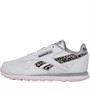 Reebok Classics Girls Classic Leather Trainers Footwear White/Pure Grey 3/Core Black