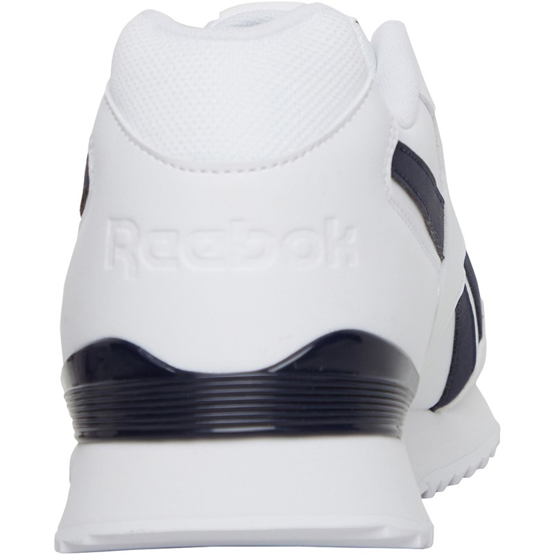 Reebok Classics Mens Reebok Glide Ripple Trainers Footwear White/Vecnav/Footwear White