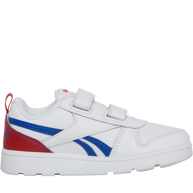 Reebok Classics Infant Boys Reebok Royal Prime 2 Trainers Footwear White/Vector Red/Vector Blue