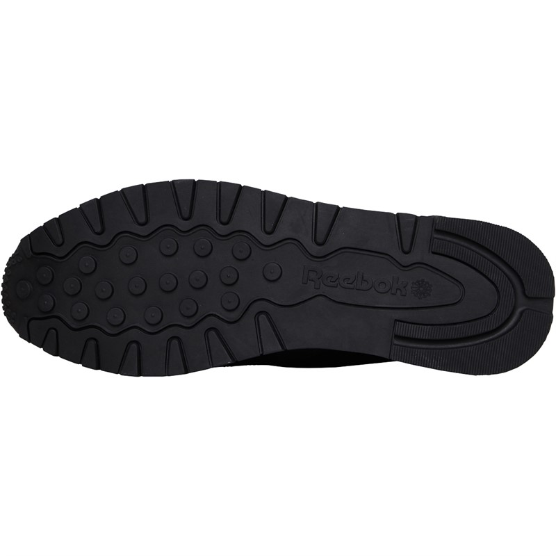 Reebok Classics Classic Leather Trainers Cblack/Cblack/Pugry5