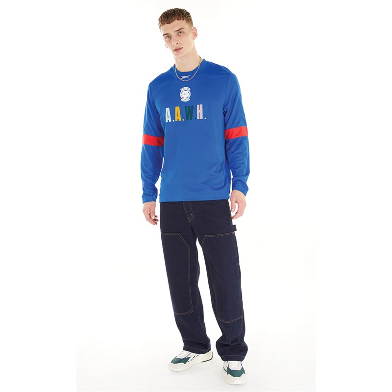 Reebok classic sweatpants store mens blue