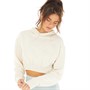 Reebok Classics Womens Classic Natural Dye Cropped Hoodie Non-Dyed