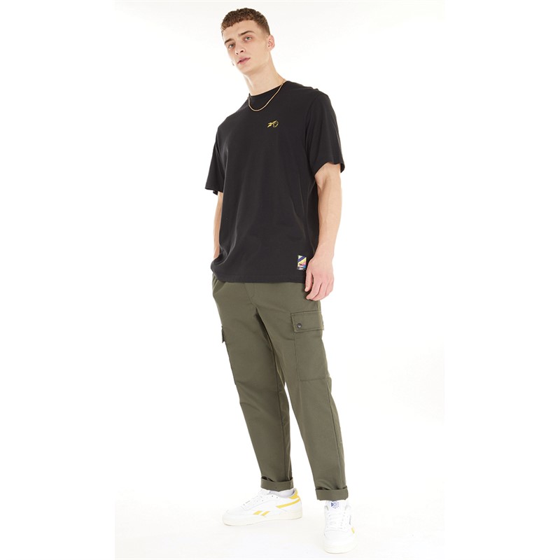 Reebok Classics Mens X Smiley T-Shirt Black