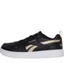 Reebok Classics Junior Girls Reebok Royal Prime 2 Trainers Cblack/Cblack/Gold Metallic