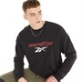 Reebok Classics Mens Human Rights Now Crew Neck Sweatshirt Black