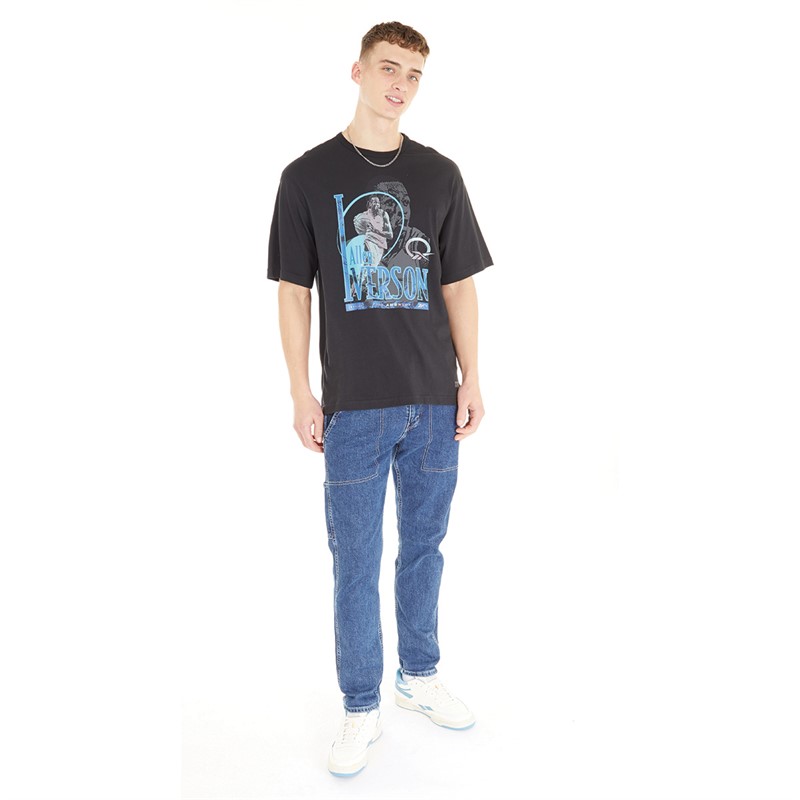 Reebok Classics Mens X Panini Iveson T-Shirt Black