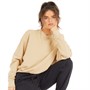 Reebok Classics Womens Classic Natural Dye French Terry Sweatshirt Bright Ochre
