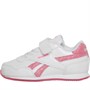Reebok Classics Infant Girls Reebok Royal Classic Jogger 3.0 V Trainers Footwear White/Footwear White/Atomic Pink