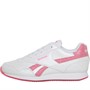 Reebok Classics Junior Girls Reebok Royal Classic Jogger 3.0 Trainers Footwear White/Footwear White/Atomic Pink