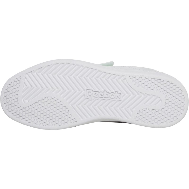 Reebok Classics Girls Reebok Royal Complete Clean 2.0 2V Trainers Footwear White/Footwear White/Glass Blue