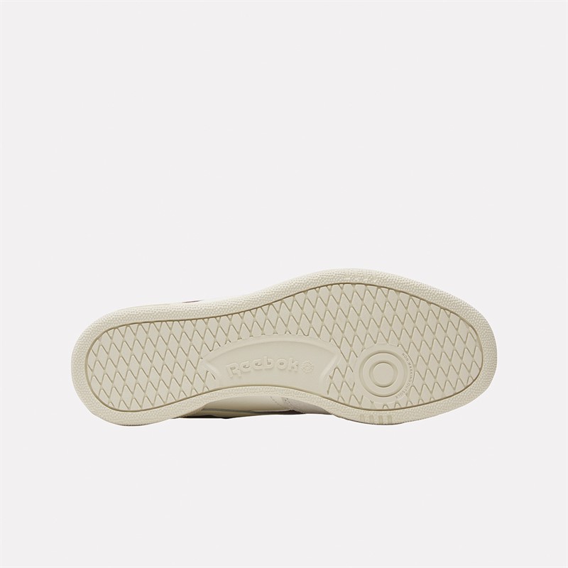 Reebok Classics Mens Club C Revenge Trainers Chalk/Classic Maroon/Pure Grey