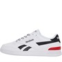 Reebok Classics Mens Reebok Court Advance Clip Trainers White/Black/Vector Red