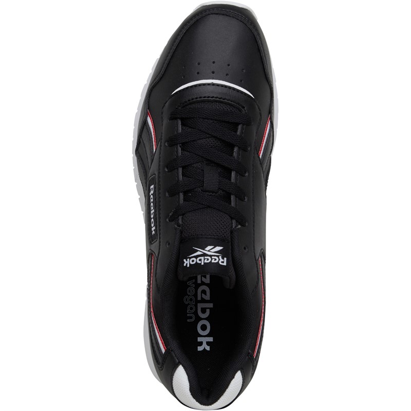 Mens reebok shop black trainers