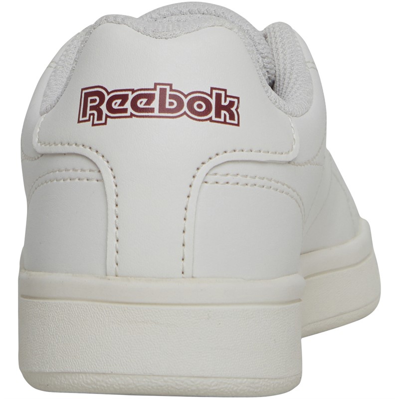 Reebok Classics Mens Reebok Royal Complete Clean 2.0 Trainers Chalk/Chalk/Maroon