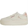 Reebok Classics Womens Club C Extra Trainers Chalk/Pospin/Sedona Rose