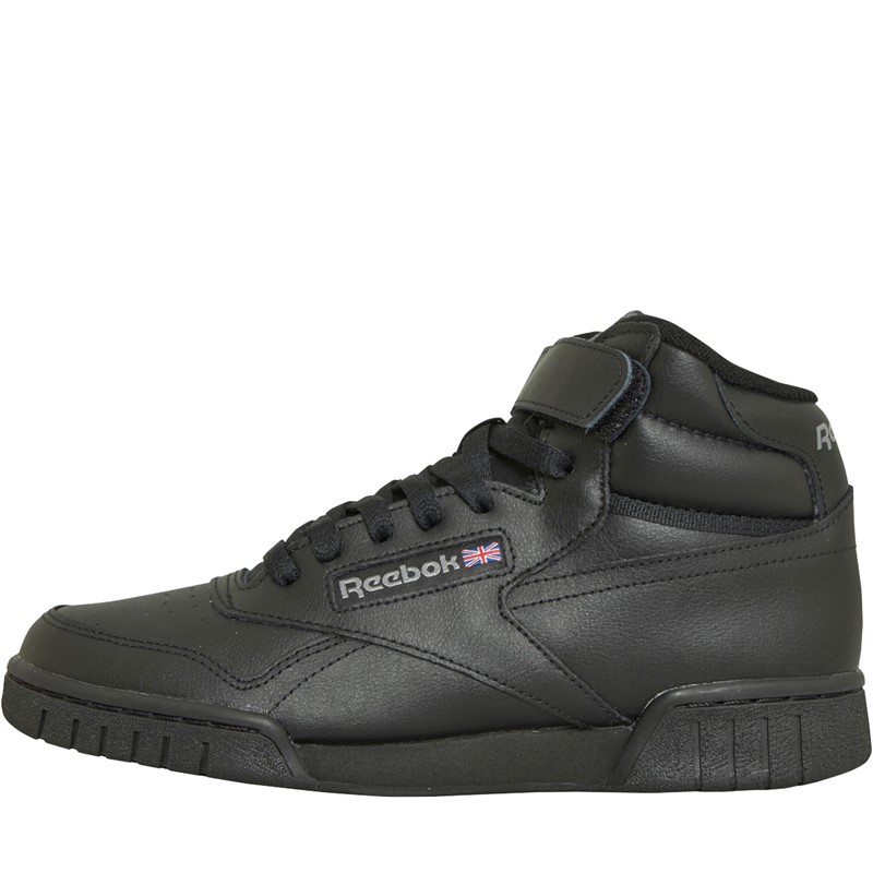 Reebok Classics Mens Ex-O-Fit Hi Trainers Black