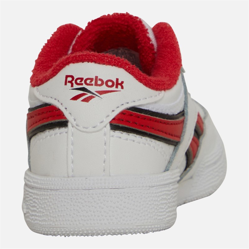 Reebok Classics Infant Club C Revenge Trainers Vector Red/Core Black/White