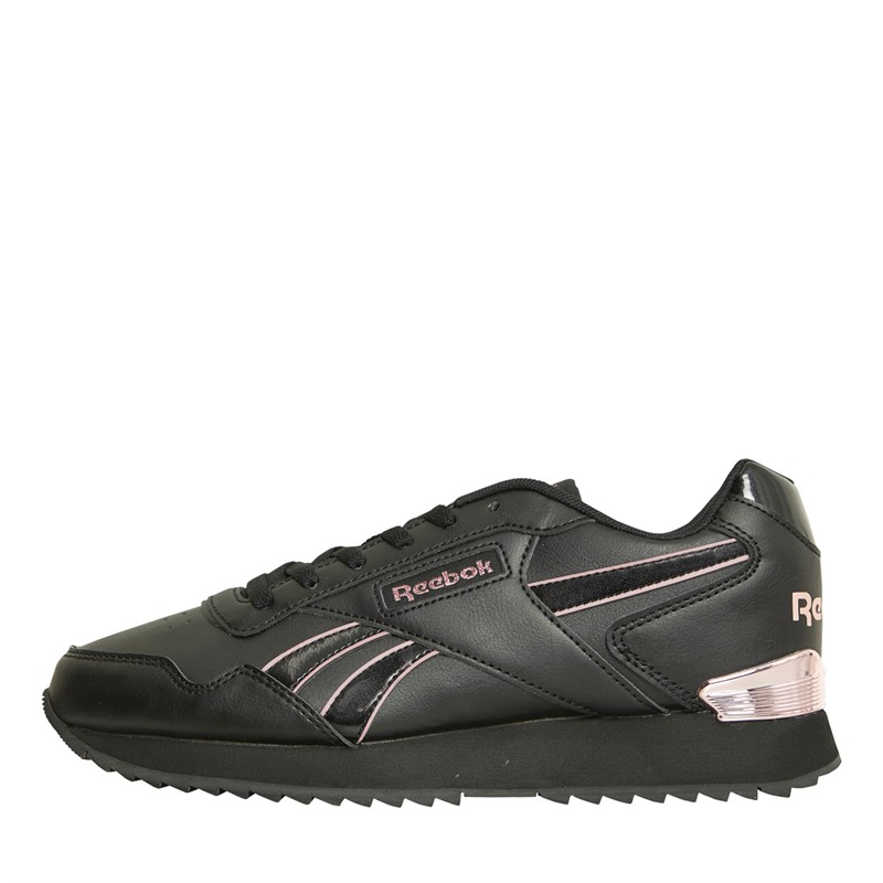 Adidas black rose gold trainers online