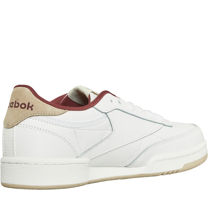 Reebok Classics Junior Club C Trainers White/Stucco/Chalk