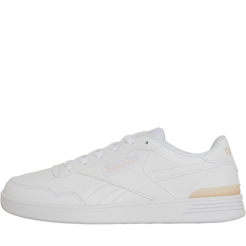 Reebok Classics Dames Reebok Court Advance Sneakers Hvid/Muligvis Pink/Hvid