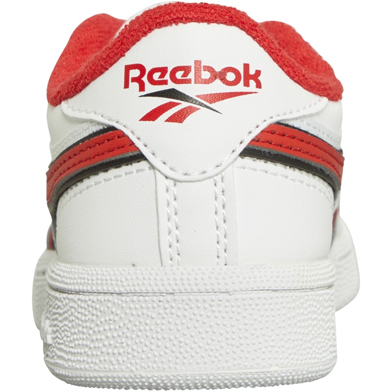 Reebok Classics Kids Club C Revenge Trainers Vector Red/White/Core Black