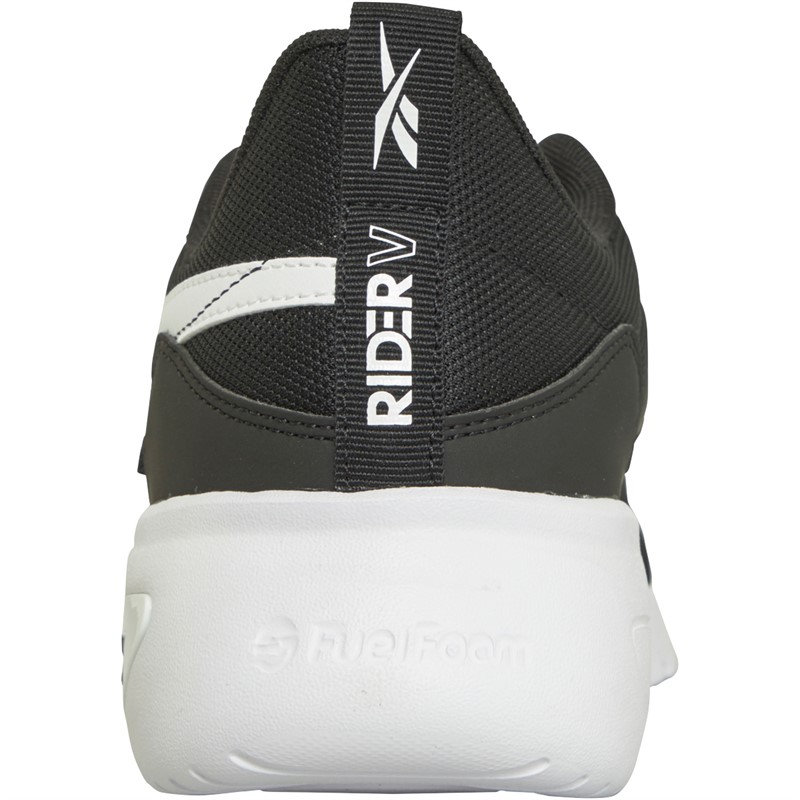 Reebok Classics Reebok Rider V Trainers Black/White/White